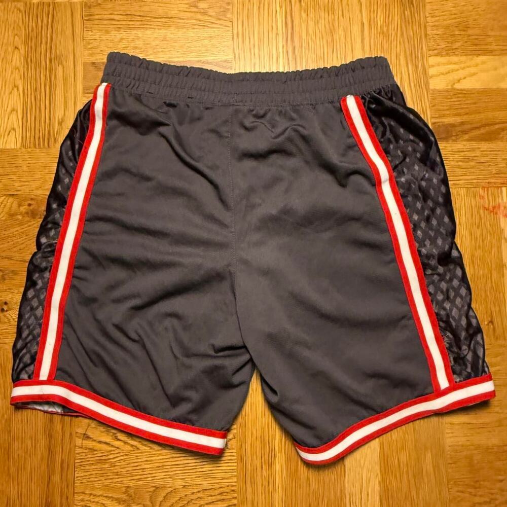NBA Basketball Shorts Black Red White Men’s Small